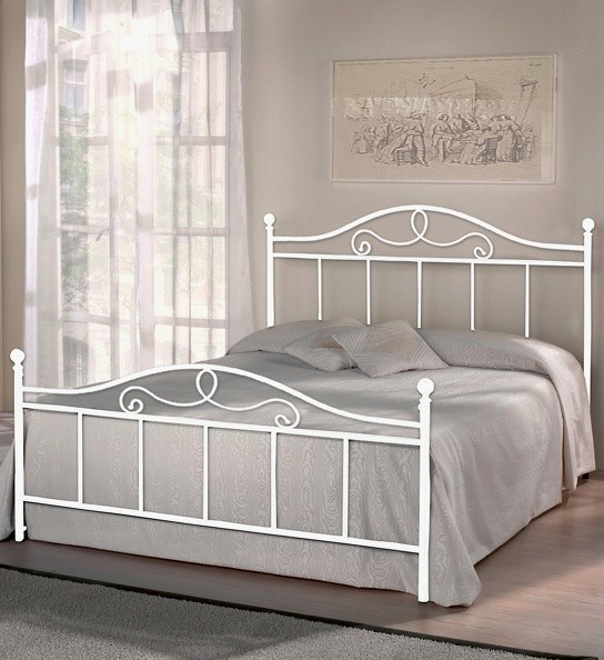 343-160×190-MALTA-Letto-in-Ferro-Battuto-per-rete-Matrimoniale-in-Vari-colori