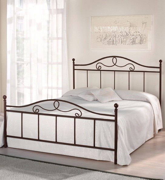 346-160×190-MALTA-Letto-in-Ferro-Battuto-per-rete-Matrimoniale-in-Vari-colori