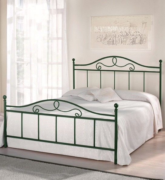 347-160×190-MALTA-Letto-in-Ferro-Battuto-per-rete-Matrimoniale-in-Vari-colori