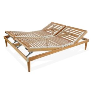 160x190 Compact ATP Manuale Doghe in Faggio Rete Matrimoniale per Letto due piazze Varie Altezze